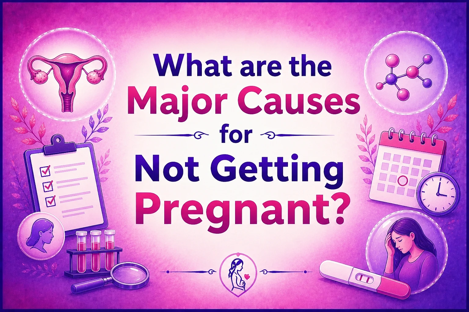 What are the Major Causes for Not Getting Pregnant