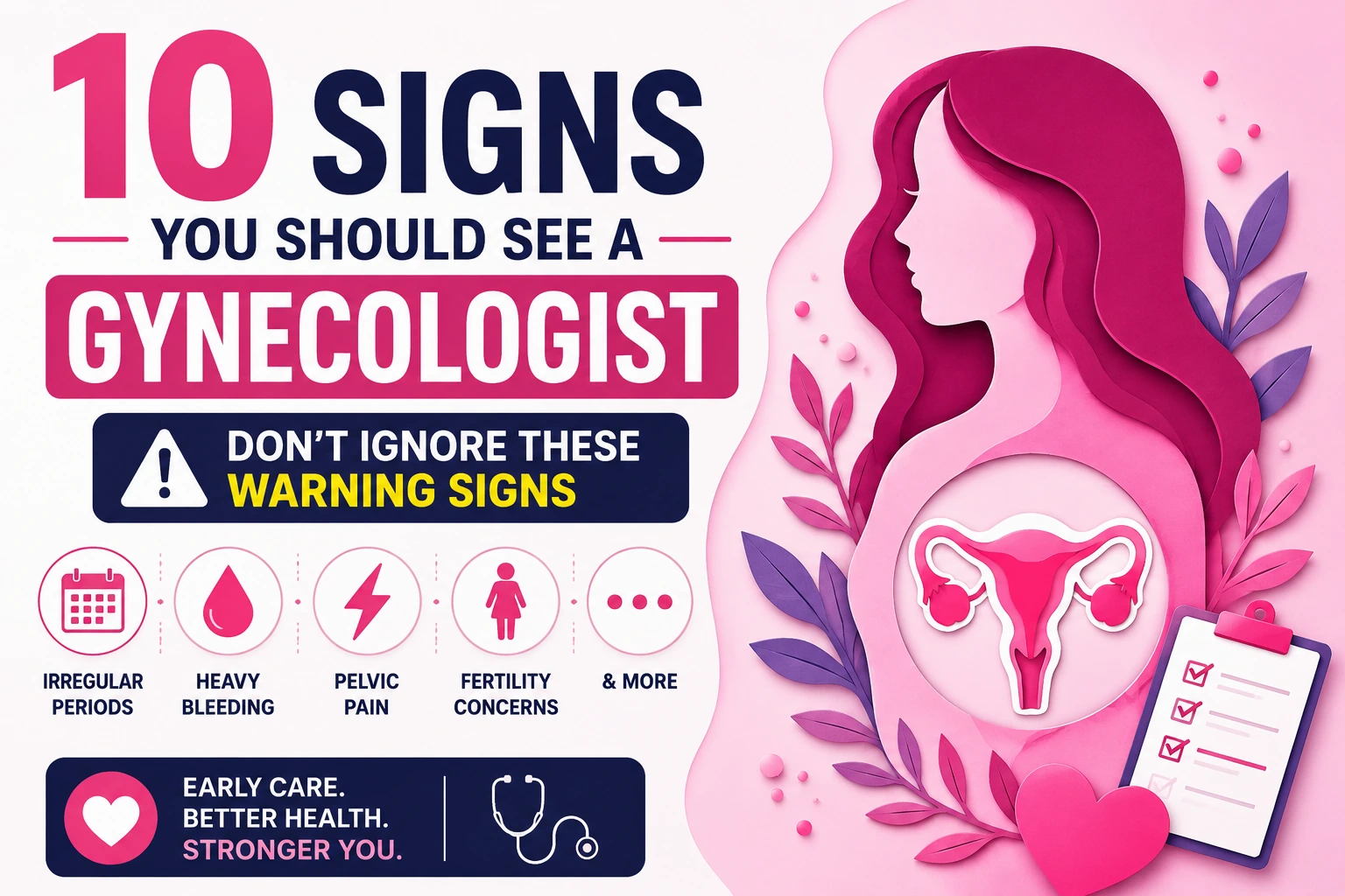 10 Signs You Should See a Gynecologist Women’s Health Guide